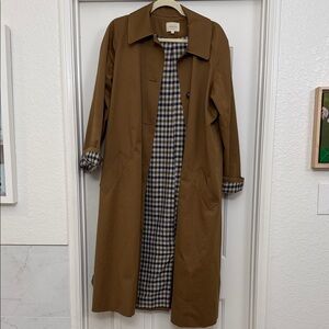 Sezane Clyde Tan Trench Coat